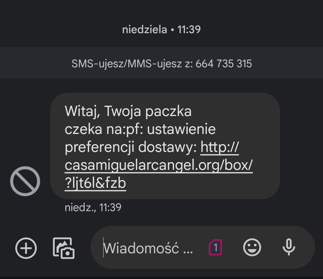 Uwaga Na Fałszywe Sms-y! Nie Klikaj W Podejrzane Linki - Aktualności ...